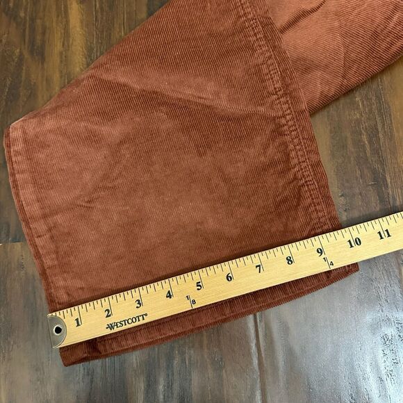 OLD NAVY Kicker Boot-Cut Pants Brown Corduroy Extra High Rise NWT - Picture 14 of 14